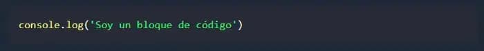 Snippet con highlighting