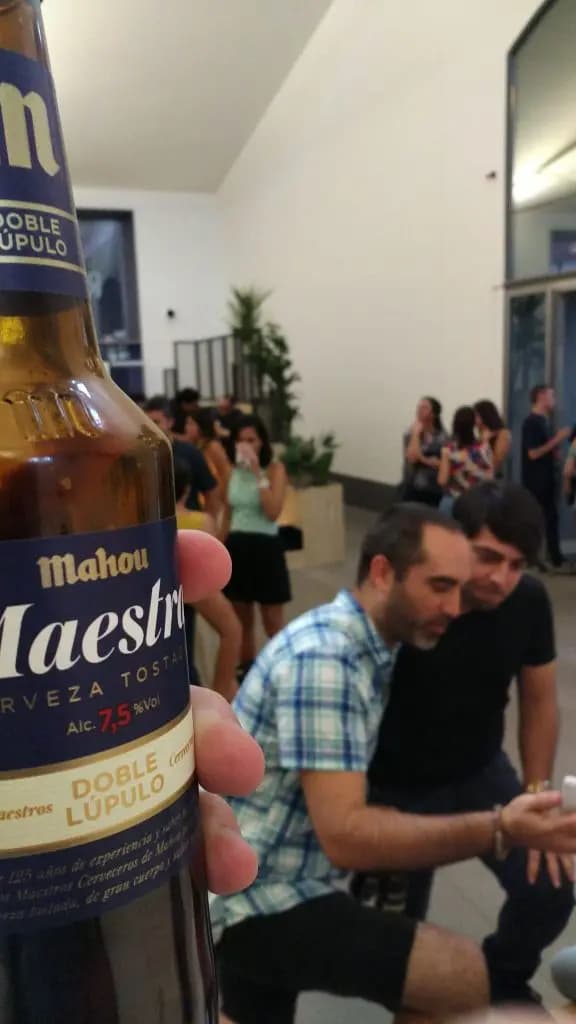 Mahou maestra, cerveza peligrosa donde las haya